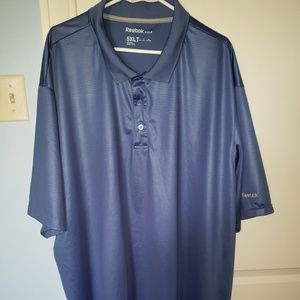 Reebok Shirts - Reebok Golf Blue Polo - size 5XLT Reebok Shirts - Reebok Golf Blue Polo - size 5XLT